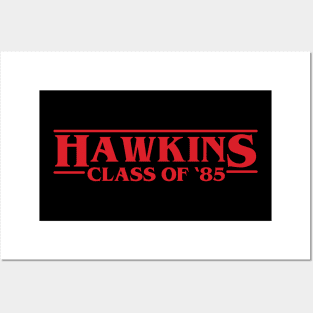 Hawkins Class of 85 - Stranger Things Posters and Art